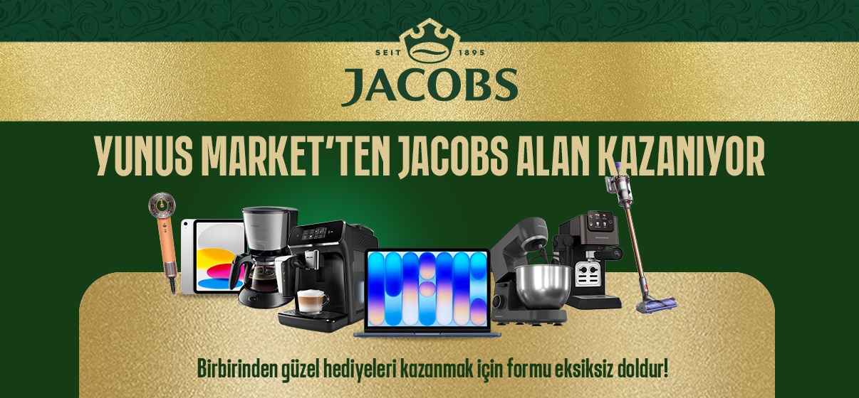 Yunus Market'ten Jacobs Alan Kazanıyor